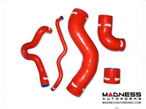Volkswagen Golf 1.8T Mk4 5 Piece Silicone Hose Kit - Red
